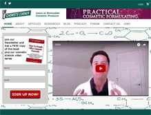 Tablet Screenshot of chemistscorner.com